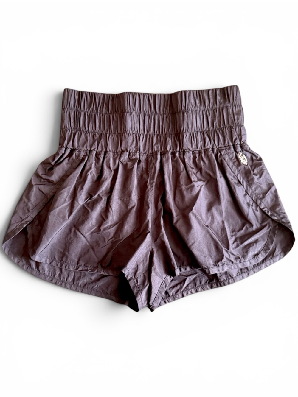 Free People Movement High Rise Running Shorts Black Size Small